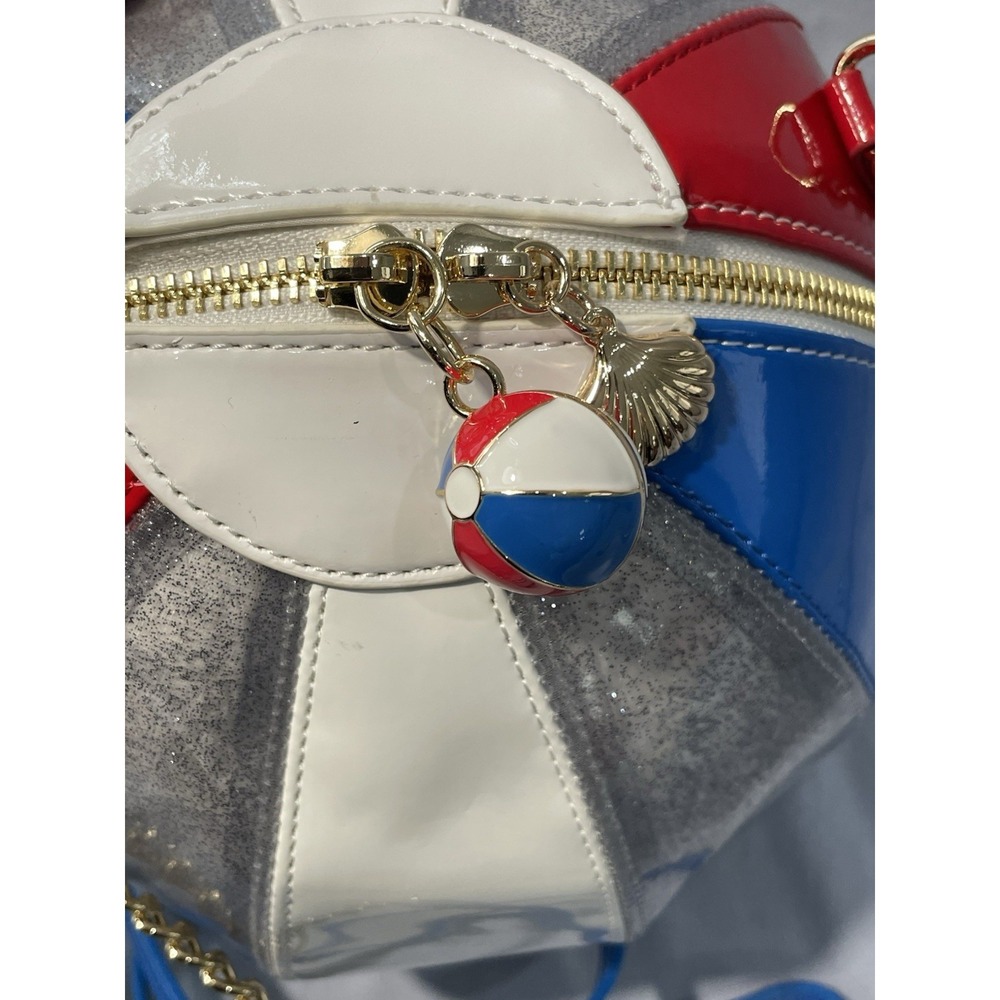 NEW Betsey Johnson Kitsch Havin A Ball - Beachball - Medium Crossbody Bag Purse - Picture 4 of 6